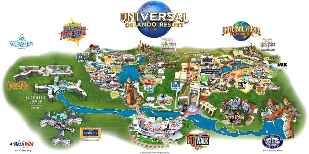 kart Юниверсал Orlando