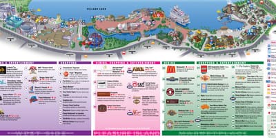 Даунтаун Disney Orlando xəritə