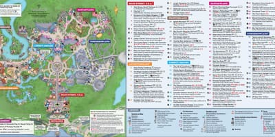 Dünya Disney sehrli Səltənət xəritəsi