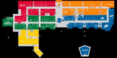 Premium аутлетс xəritə Orlando